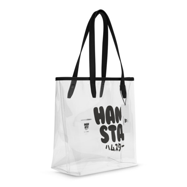 HAMSTA® DA BLACK LOGO - Clear Tote Bag - Image 6