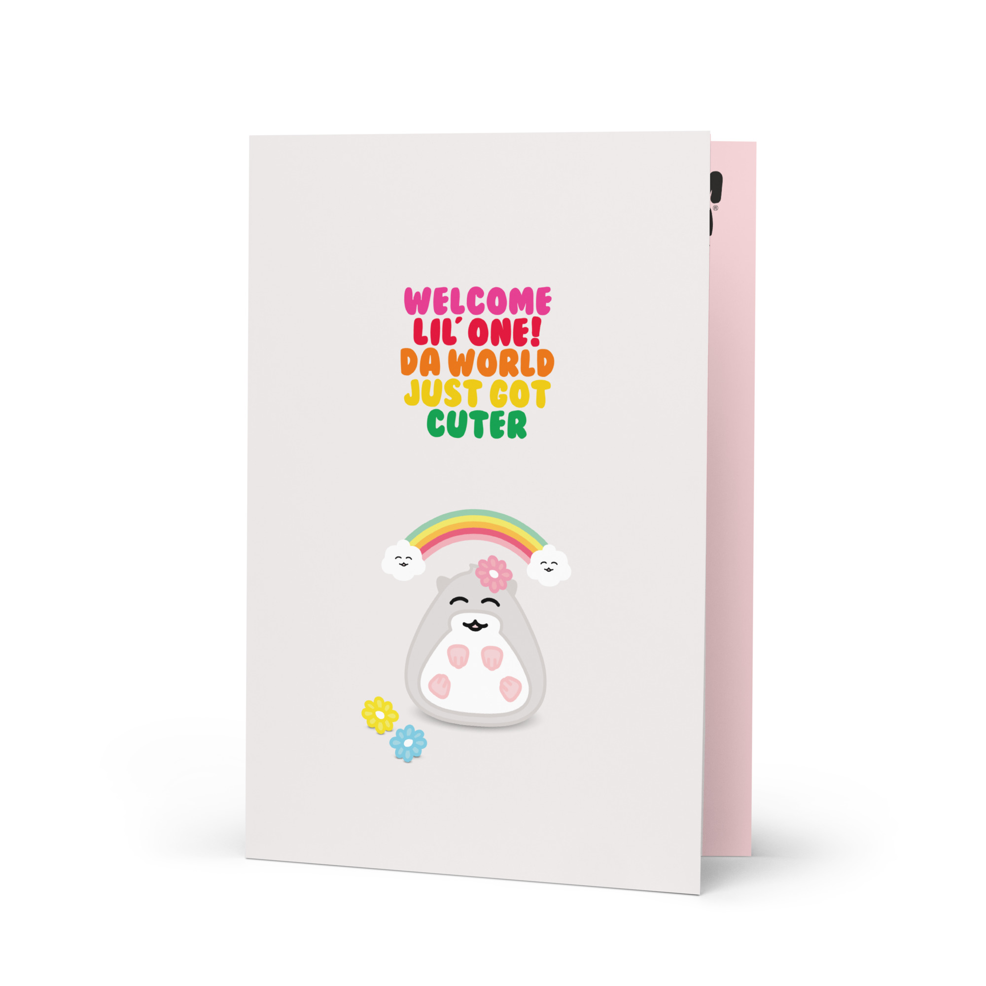 HAMSTA® Sum / Baby - Greeting card