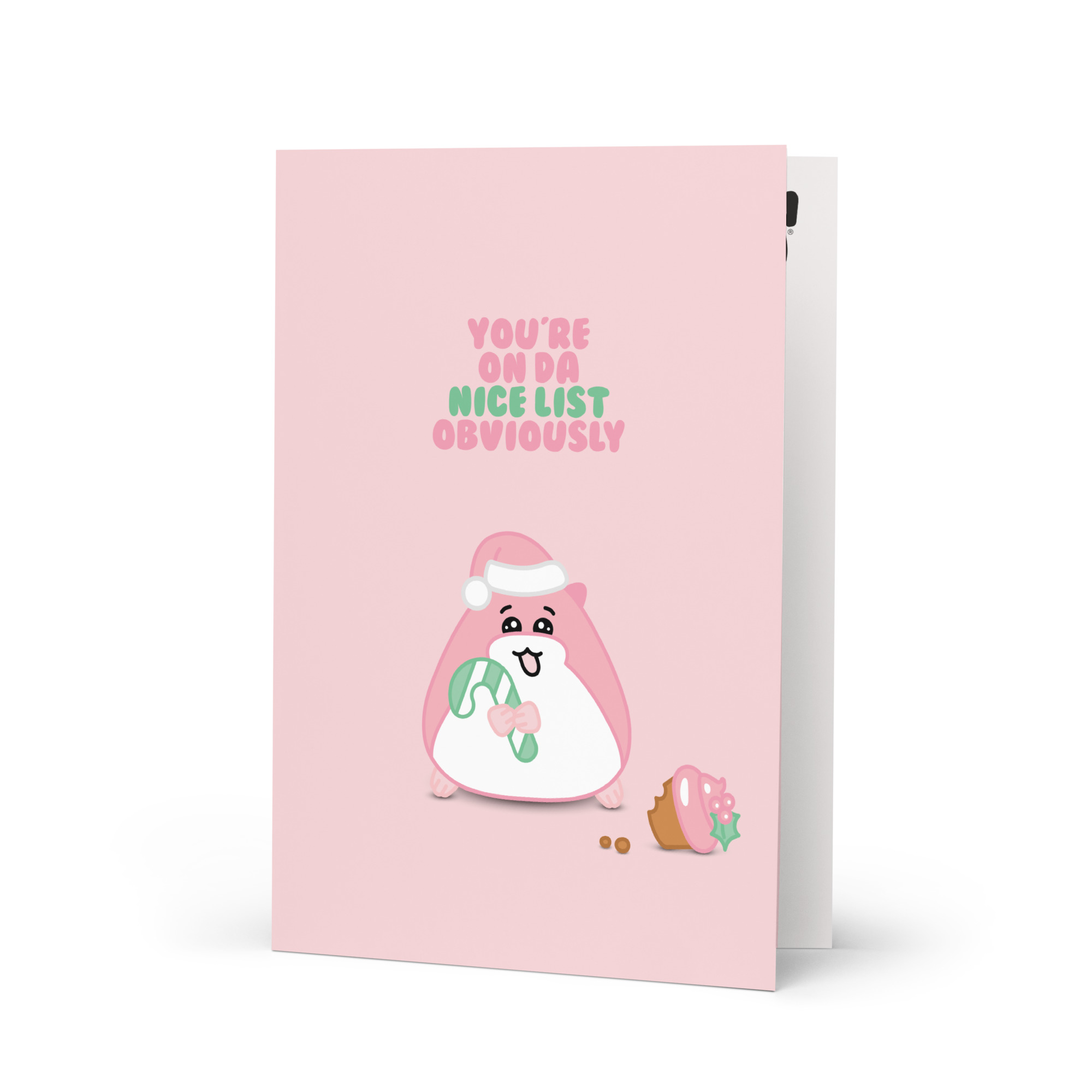 HAMSTA® Sweet Xmas / Nice List - Greeting card