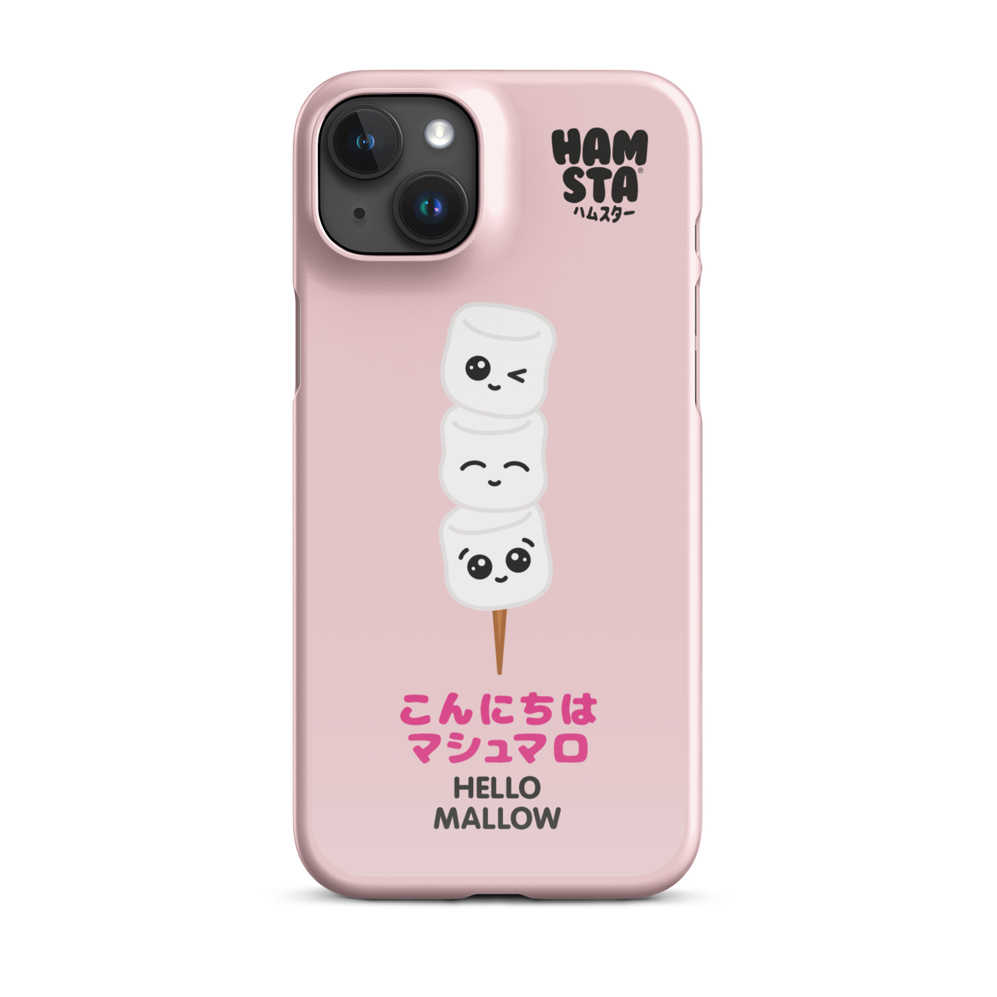 HAMSTA® Marshmallow Moods / Hello Mallow Pink - Snap case for iPhone® - Image 17