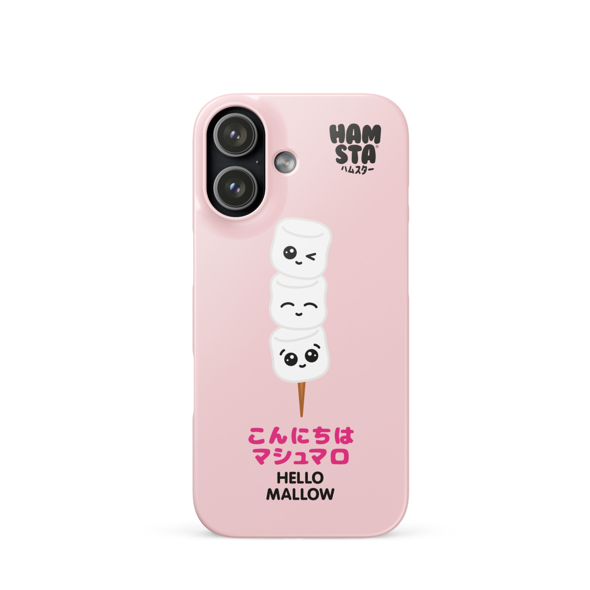 HAMSTA® Marshmallow Moods / Hello Mallow Pink - Snap case for iPhone® - Image 24